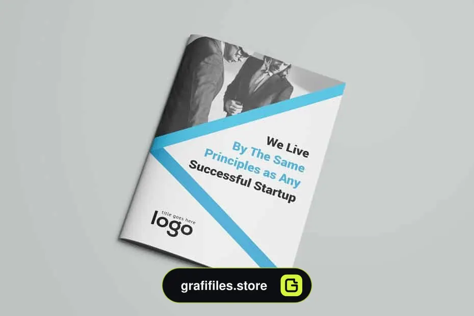 وکتور بروشور Creative Bifold Brochure