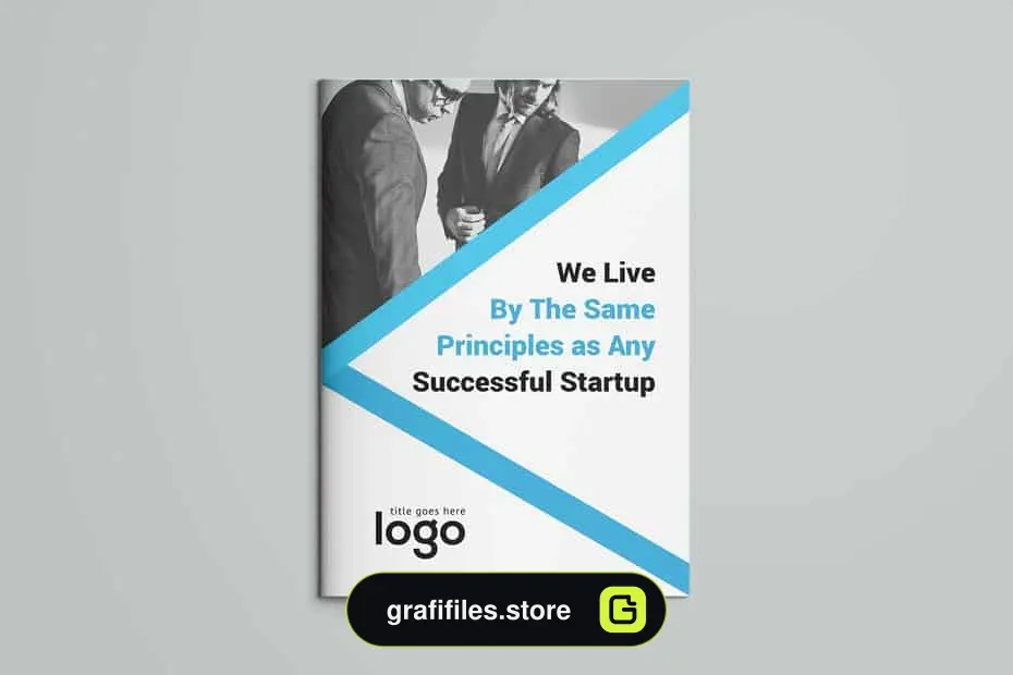 وکتور بروشور Creative Bifold Brochure