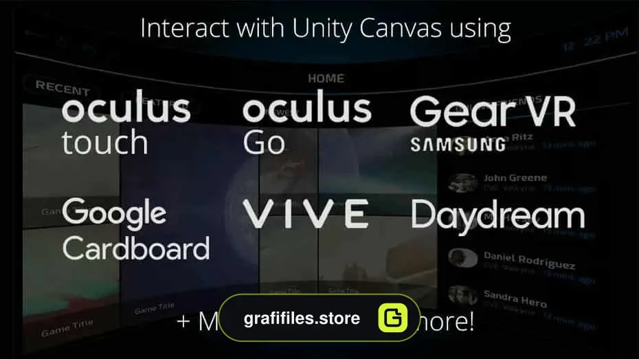دانلود پروژه Curved UI برای یونیتی - 4 پروژه Curved UI برای یونیتی - 3