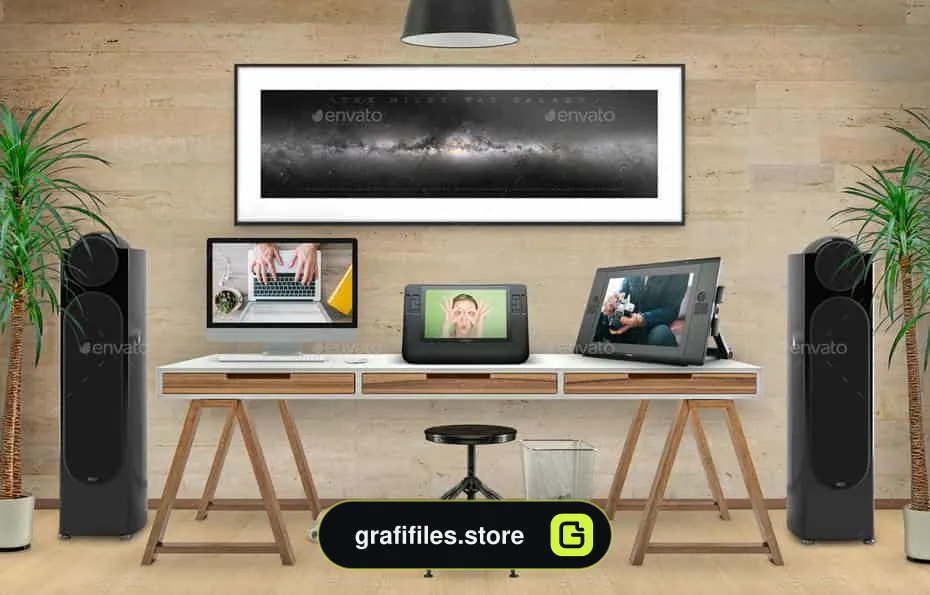 جعبه ابزار ساخت موکاپ دسکتاپ