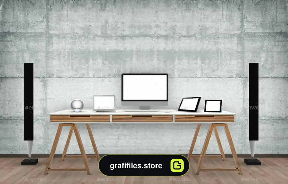 جعبه ابزار ساخت موکاپ دسکتاپ