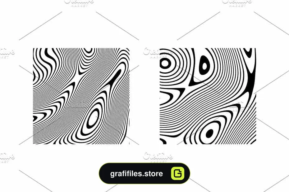 تکسچر کاغذ Digital Suminagashi