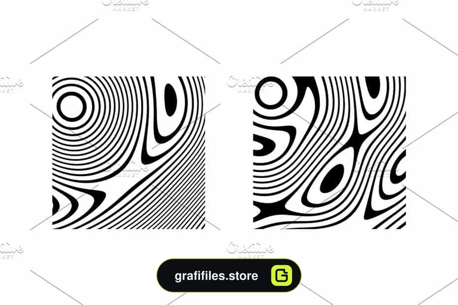 تکسچر کاغذ Digital Suminagashi