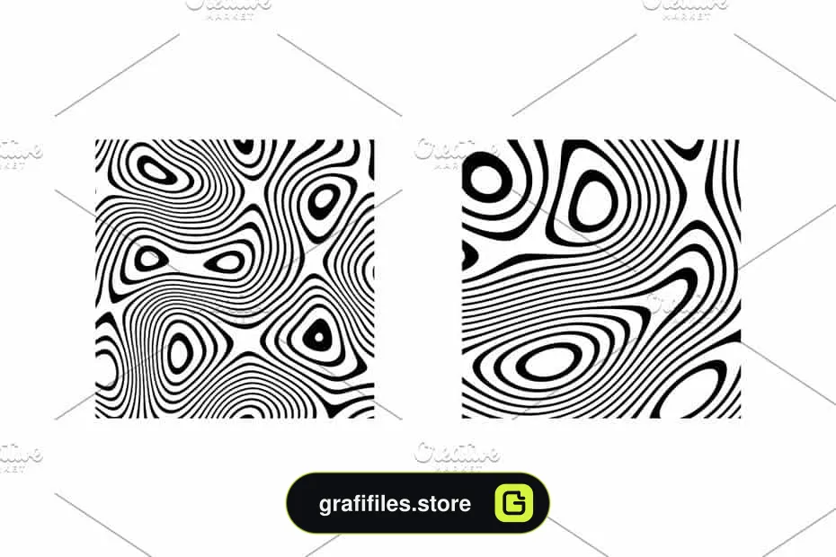 تکسچر کاغذ Digital Suminagashi