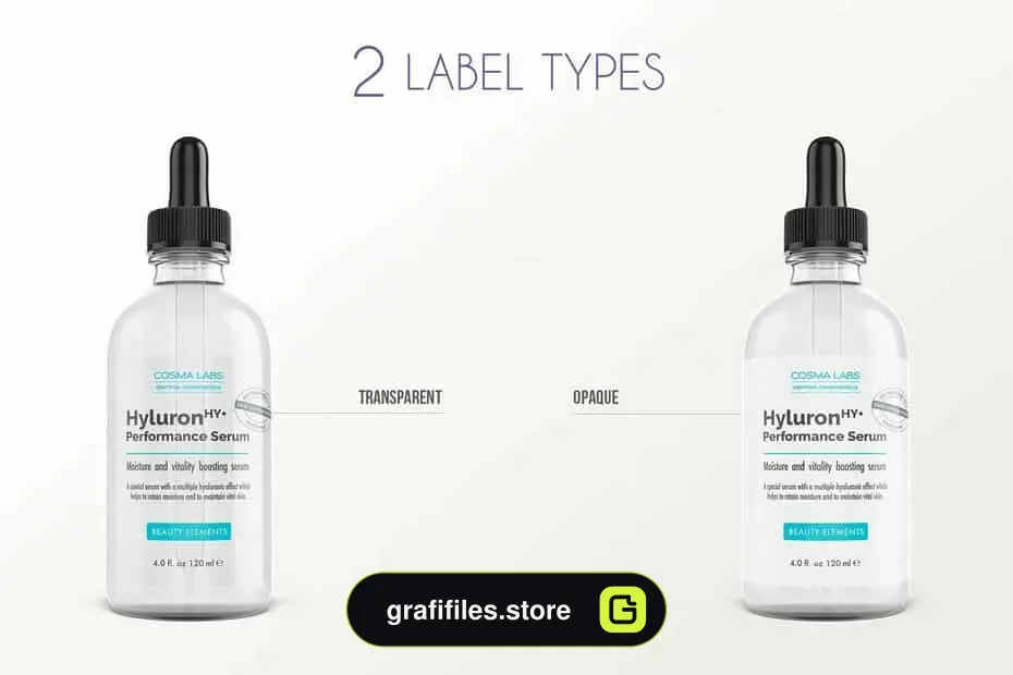 موکاپ قطره چکان Dropper Bottle Mockup Vol 2A