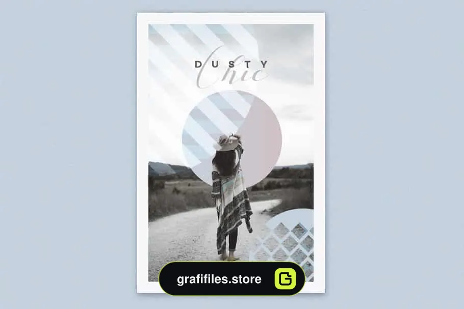پترن هندسی Dusty Chic Design Toolkit
