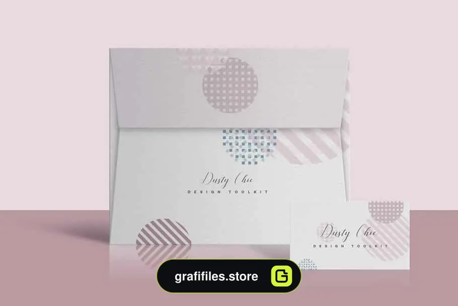 پترن هندسی Dusty Chic Design Toolkit