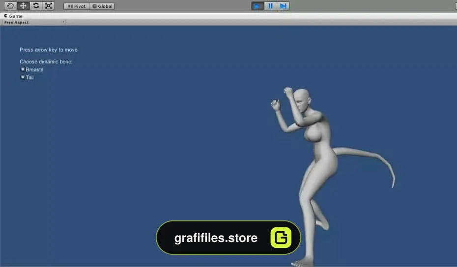 Dynamic Bone برای یونیتی - 1