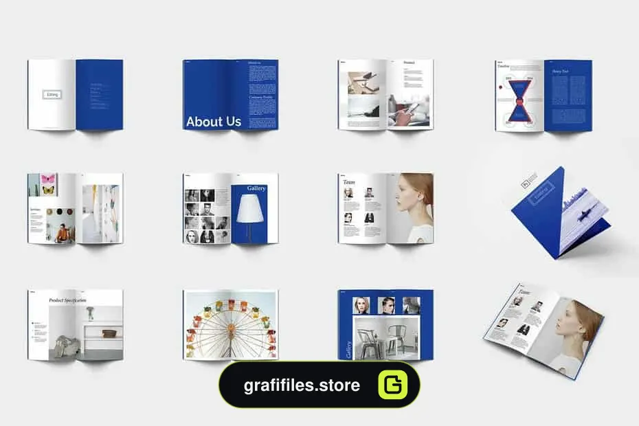 فایل لایه باز بروشور Editing Photoshop Brochure Template