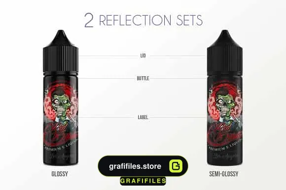 موکاپ قطره چکان ELiquid Bottle - 8