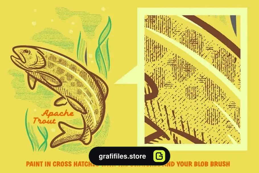 براش ایلاستریتر Essential Illustrator Brush Bundle