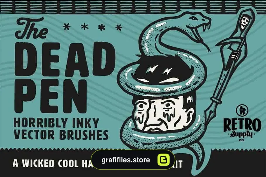 براش ایلاستریتر Essential Illustrator Brush Bundle