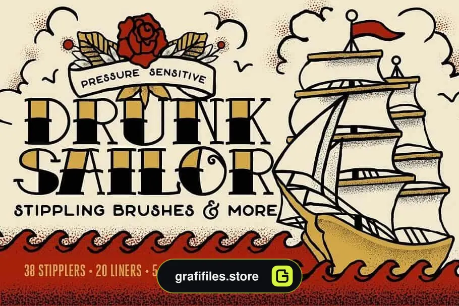 براش ایلاستریتر Essential Illustrator Brush Bundle