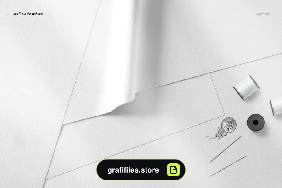موکاپ پارچه Fabric Layers Mockup 67/FF V.6