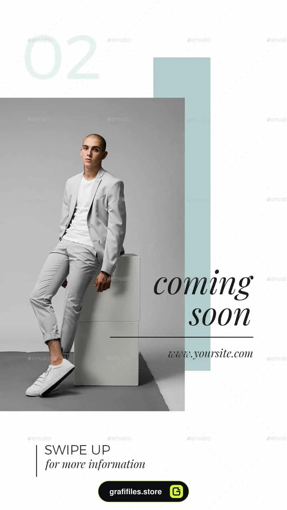فایل لایه باز استوری اینستاگرام Fashion Store Story Template