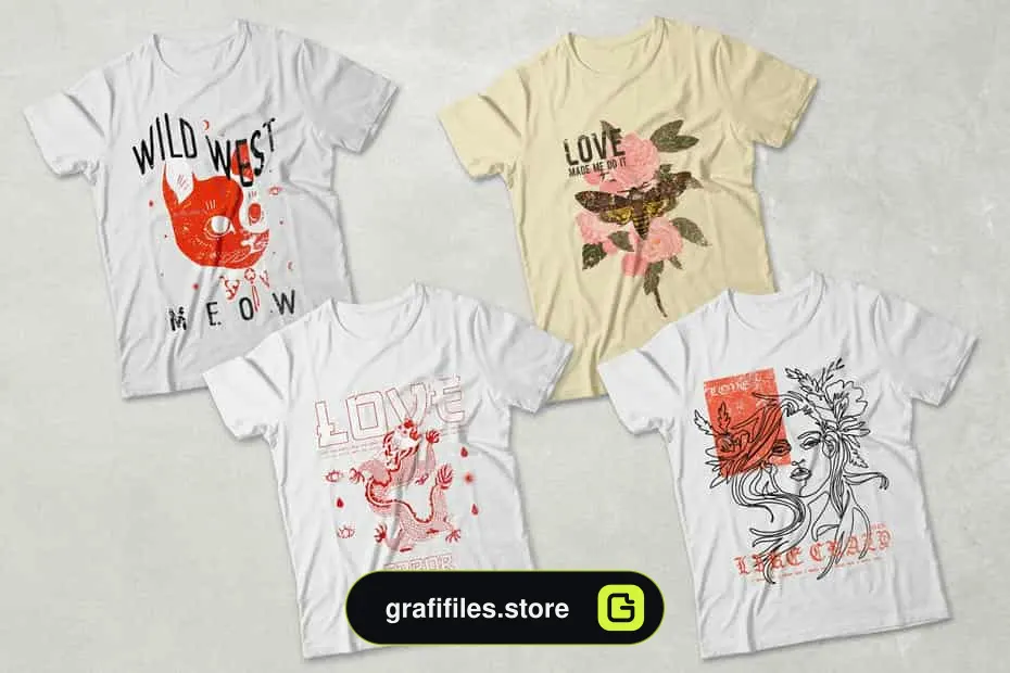 دانلود کلیپ آرت تیشرت Fashion T-Shirt Designs - 2 کلیپ آرت تیشرت