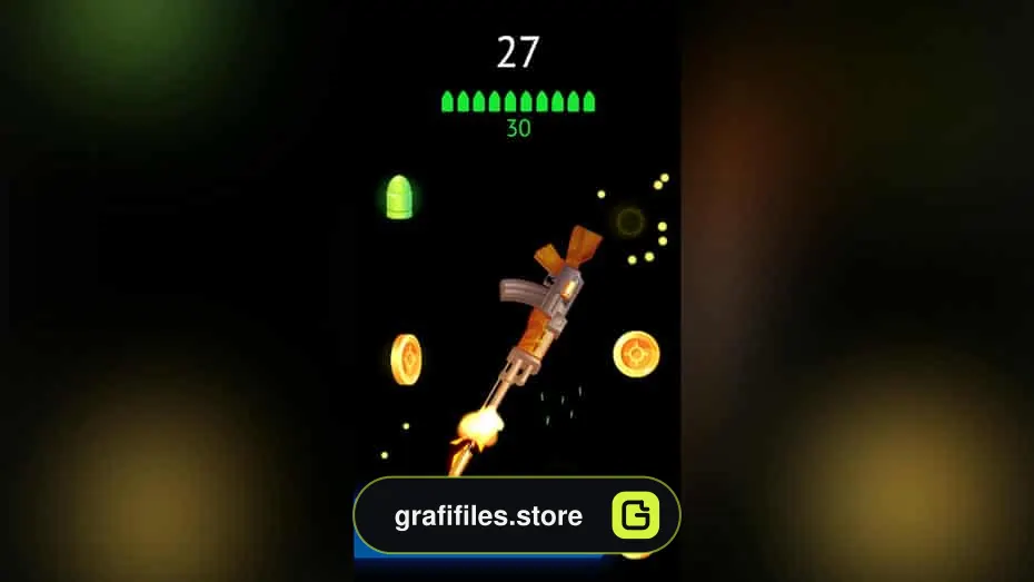دانلود پروژه بازی Flip The Gun برای یونیتی - 12 بازی Flip The Gun برای یونیتی - 11