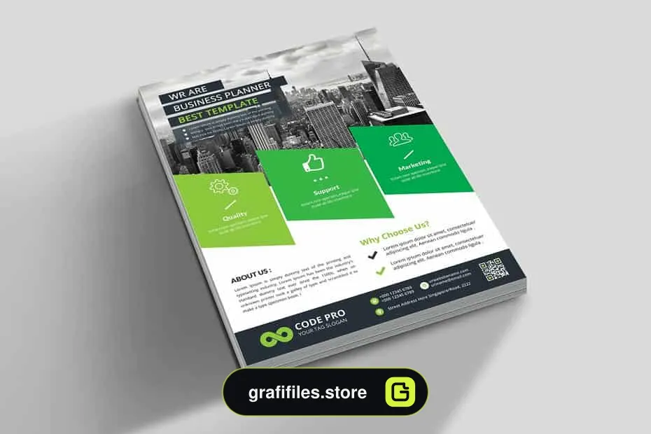 فایل لایه باز آگهی تبلیغاتی Flyers