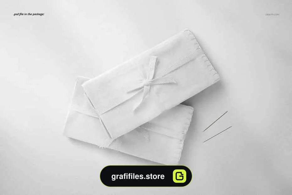 دانلود موکاپ پارچه Folded Fabrics Mockup 15/FF V.6 - 4 موکاپ پارچه Folded Fabrics Mockup - 3