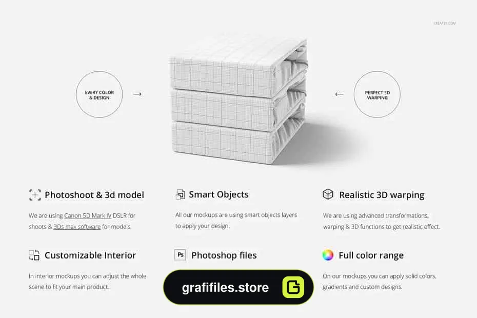 دانلود موکاپ پارچه Folded Fabrics Mockup 58/FF V.6 - 1 موکاپ پارچه Folded Fabrics Mockup 58/FF V.6