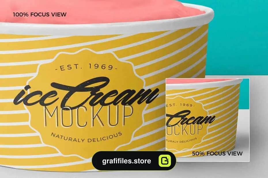 موکاپ بسته بندی مواد غذایی Food Packaging Mockups Bundle