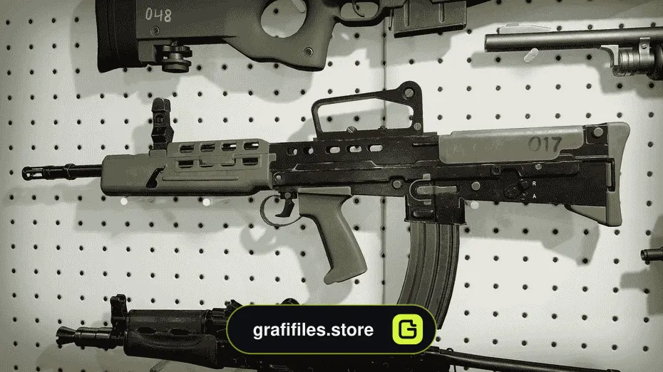 آبجکت اسلحه FPS برای آنریل انجین - 3
