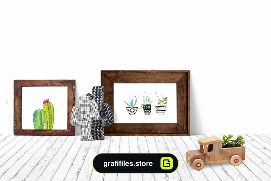 موکاپ قاب عکس Frame Creator PNG Version w Bonus