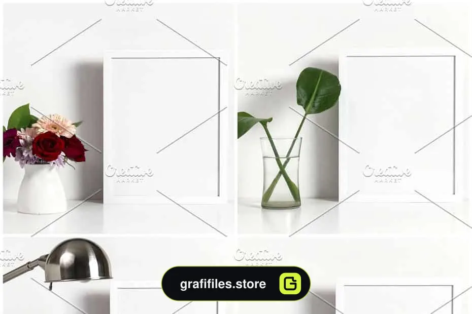موکاپ قاب عکس Frame Mockups