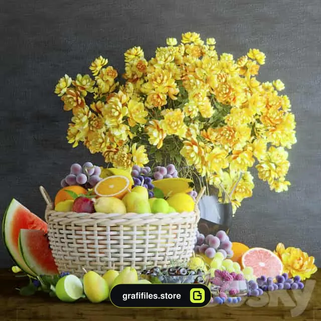 مدل سه بعدی میوه - 37