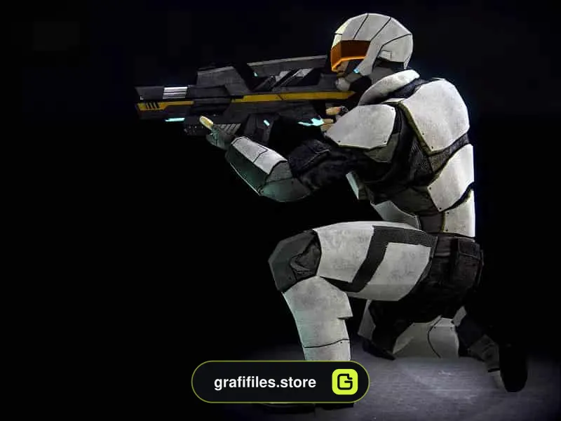 دانلود پروژه Futuristic Soldier برای یونیتی - 16 Futuristic Soldier برای یونیتی - 15