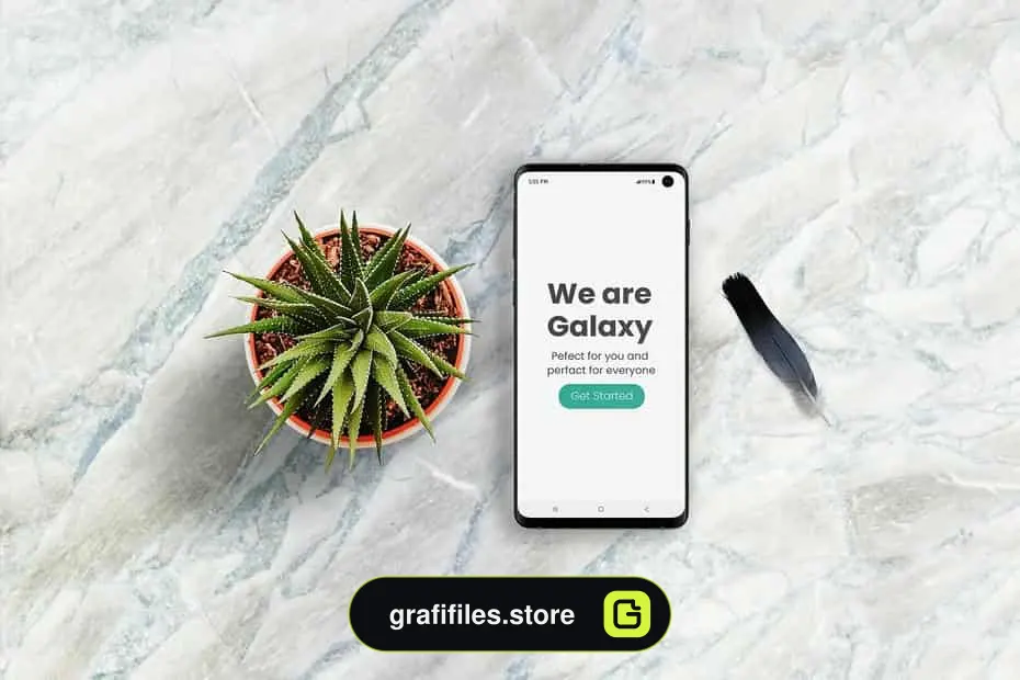 موکاپ گلکسی اس 10