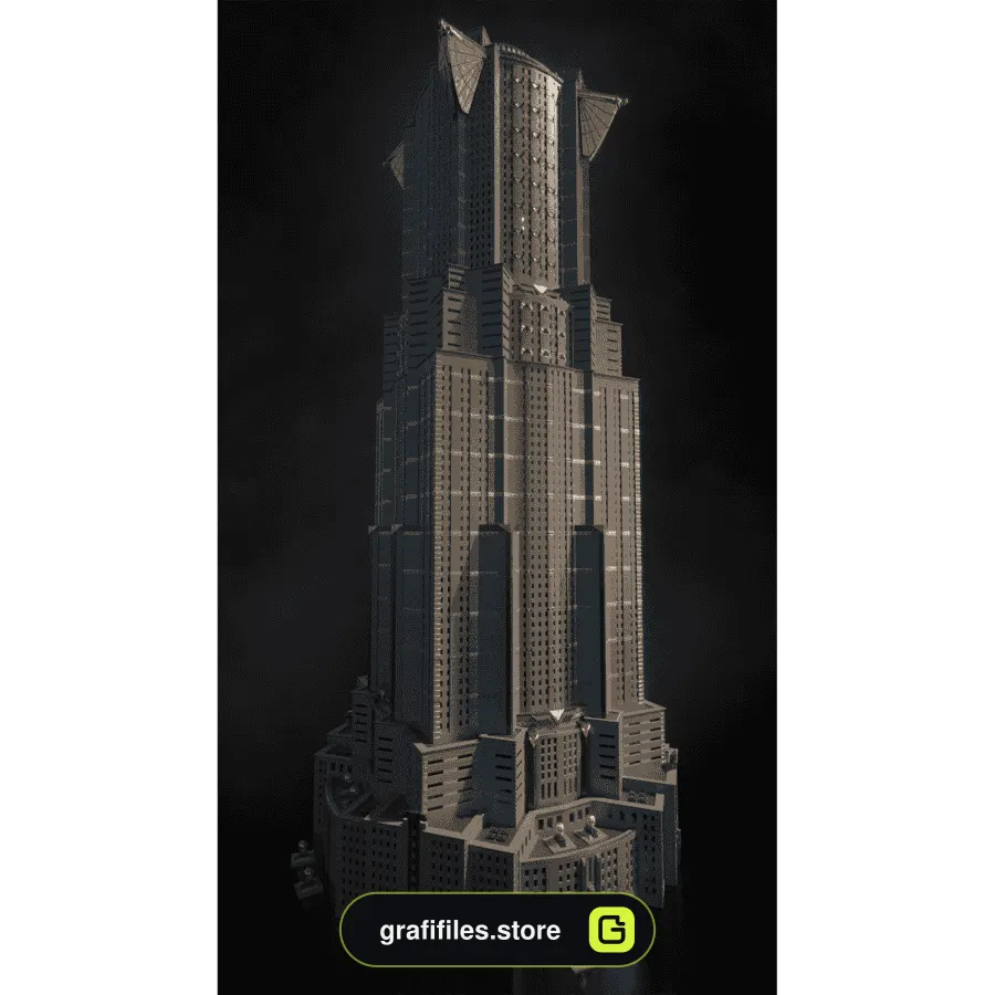 دانلود آبجکت برج و ساختمان از Kitbash3D - 4 آبجکت برج و ساختمان - 3