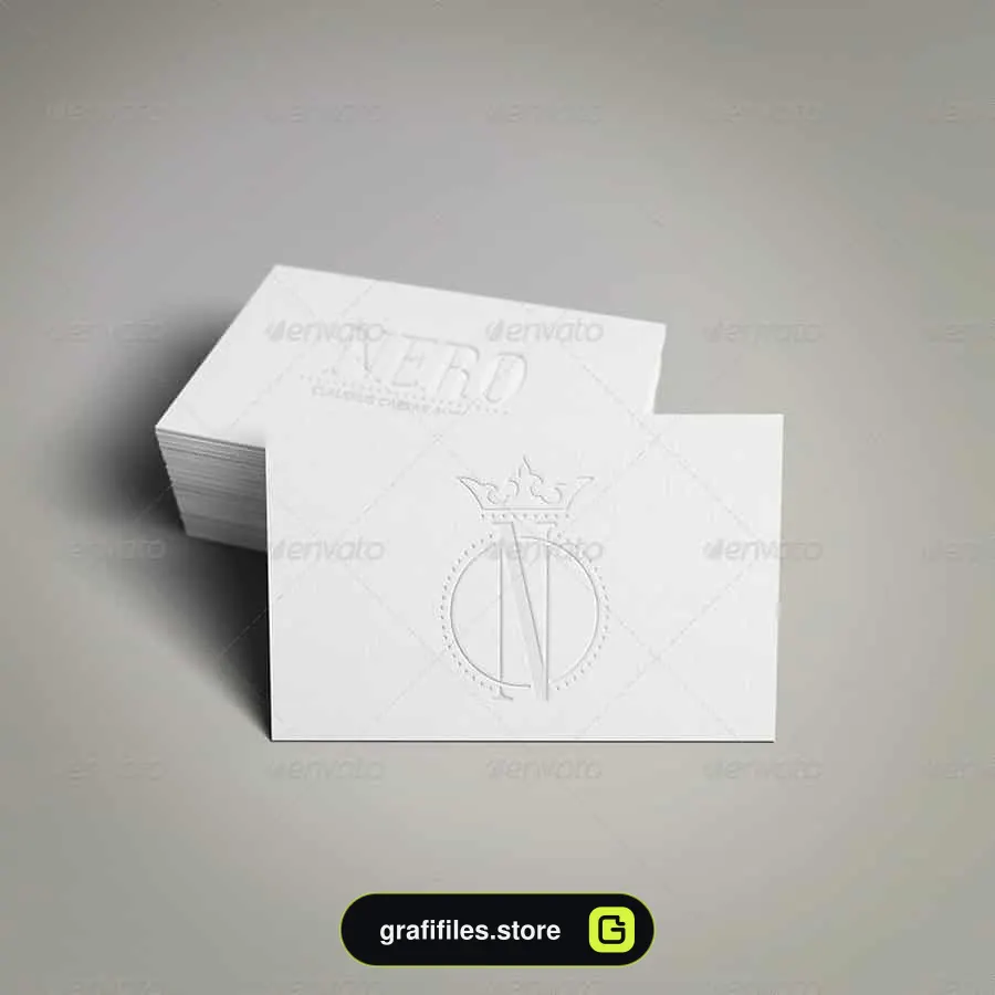 دانلود موکاپ کارت ویزیت Graphicriver Business Card Mockup - 2 موکاپ کارت ویزیت