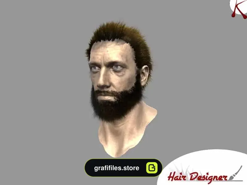 پروژه Hair Designer برای یونیتی - 5