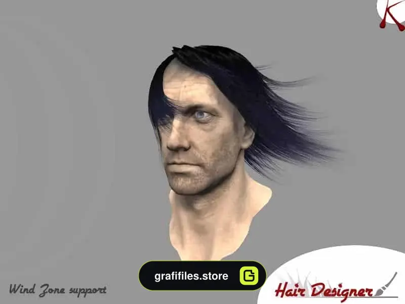 پروژه Hair Designer برای یونیتی - 7