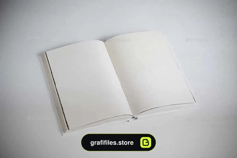 موکاپ کتاب Hardcover Book Mock-up - 18