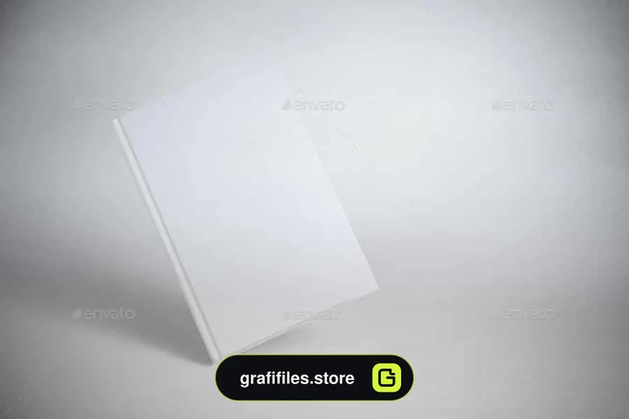 موکاپ کتاب Hardcover Book Mock-up - 20