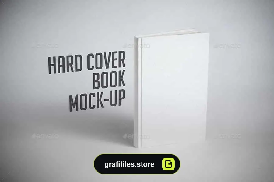موکاپ کتاب Hardcover Book Mock-up - 10