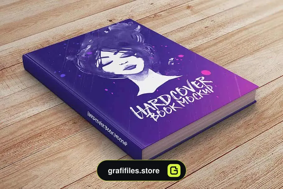 موکاپ کتاب Hardcover Book Mockup