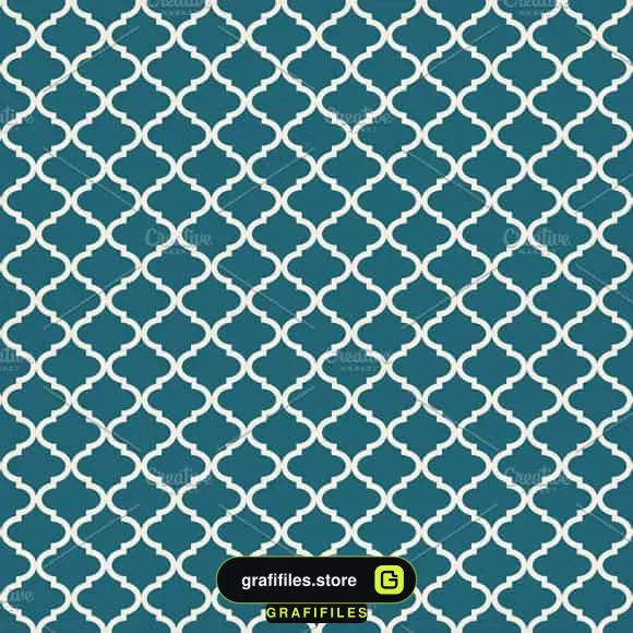 پترن کاغذ کادو Harlequin & Quatrefoil Digital Paper