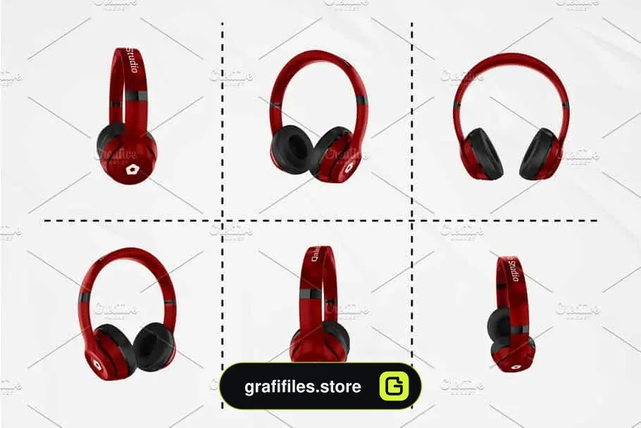 موکاپ هدفون