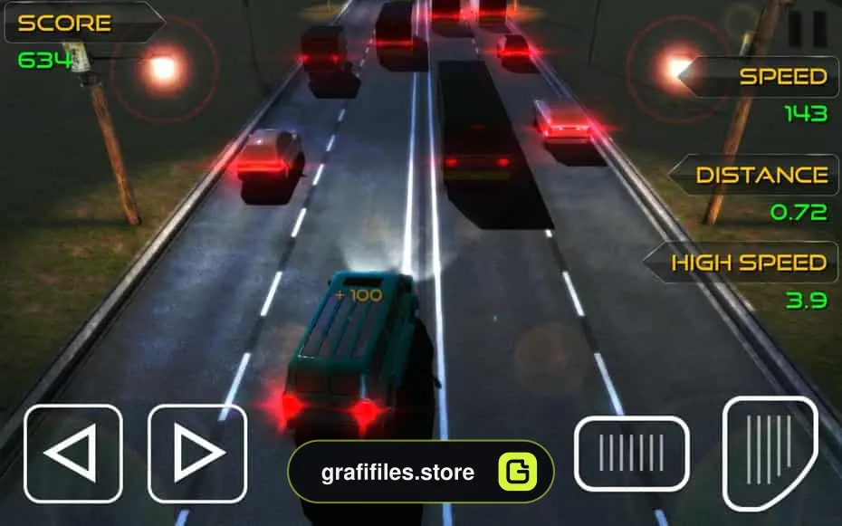 دانلود پروژه آماده بازی Highway Racer برای یونیتی - 16 پروژه آماده بازی Highway Racer برای یونیتی - 15