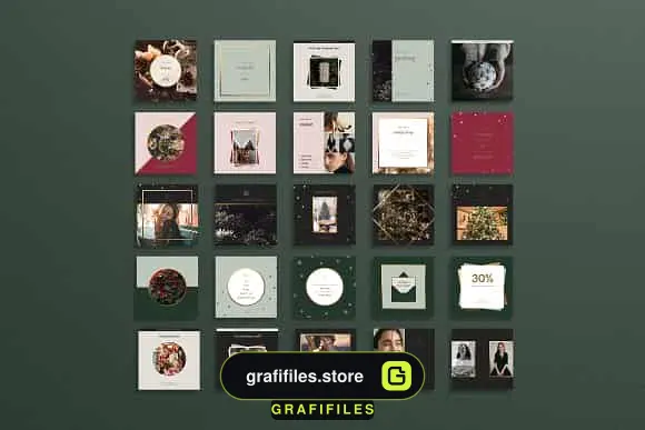 قالب ایندیزاین اینستاگرام