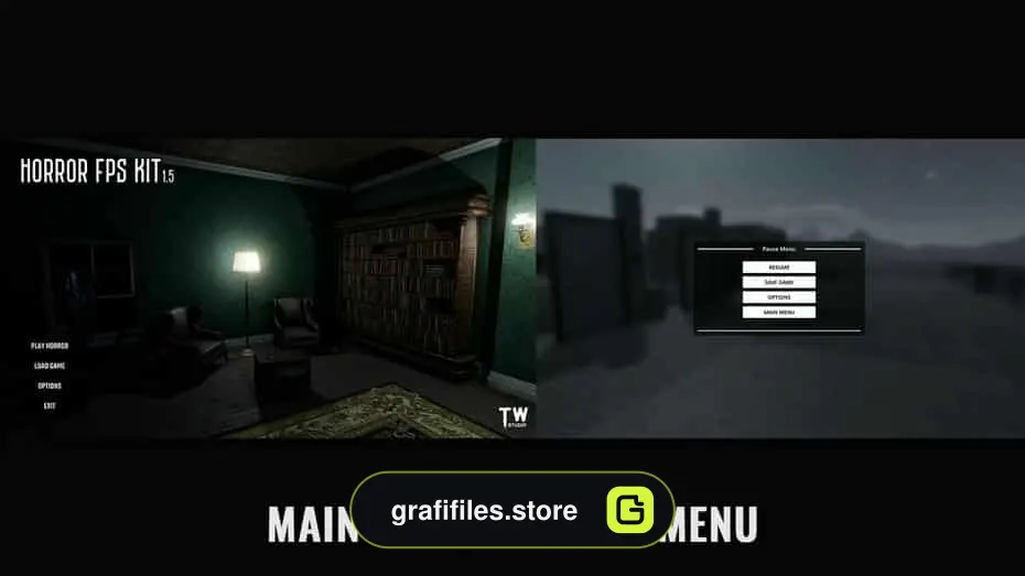 بازی Horror FPS KIT برای یونیتی - 29