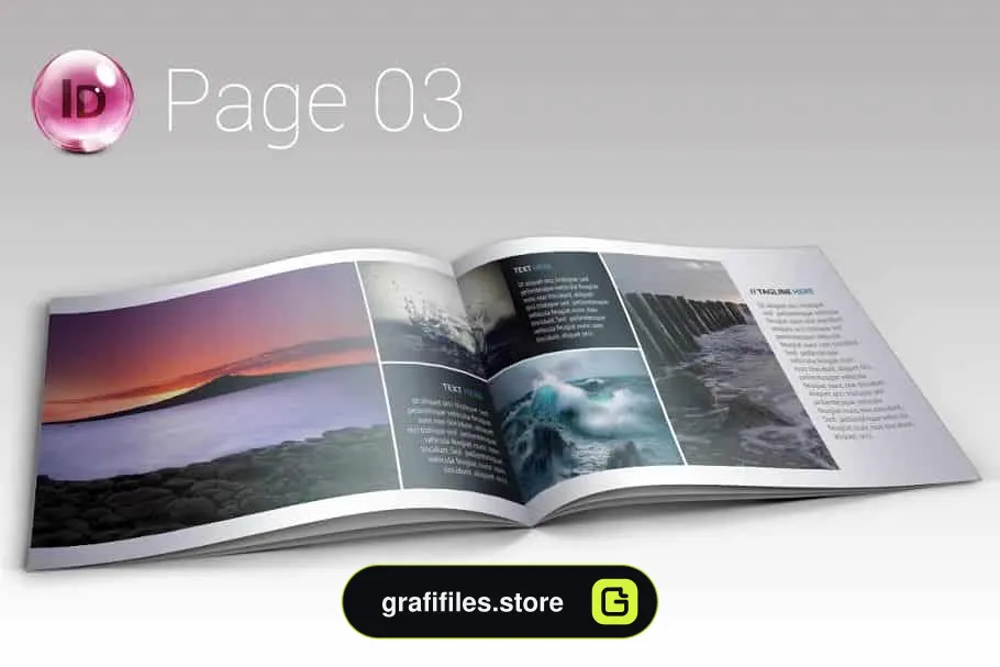 دانلود قالب ایندیزاین آلبوم عکس Indesign Photo Album / Portfolio - 4 قالب ایندیزاین آلبوم عکس - 3