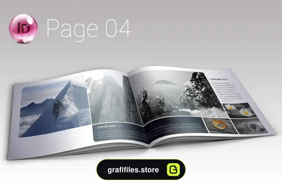 دانلود قالب ایندیزاین آلبوم عکس Indesign Photo Album / Portfolio - 6 قالب ایندیزاین آلبوم عکس - 5