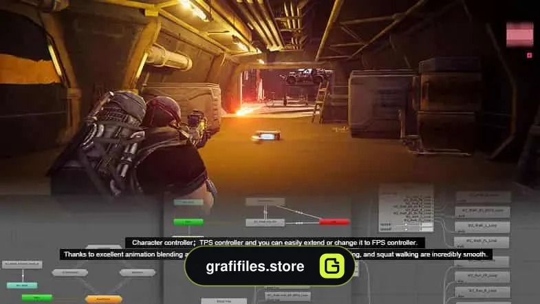Infinite Sci-Fi Shooter Package برای یونیتی - 7