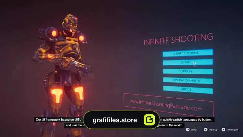 Infinite Sci-Fi Shooter Package برای یونیتی - 9