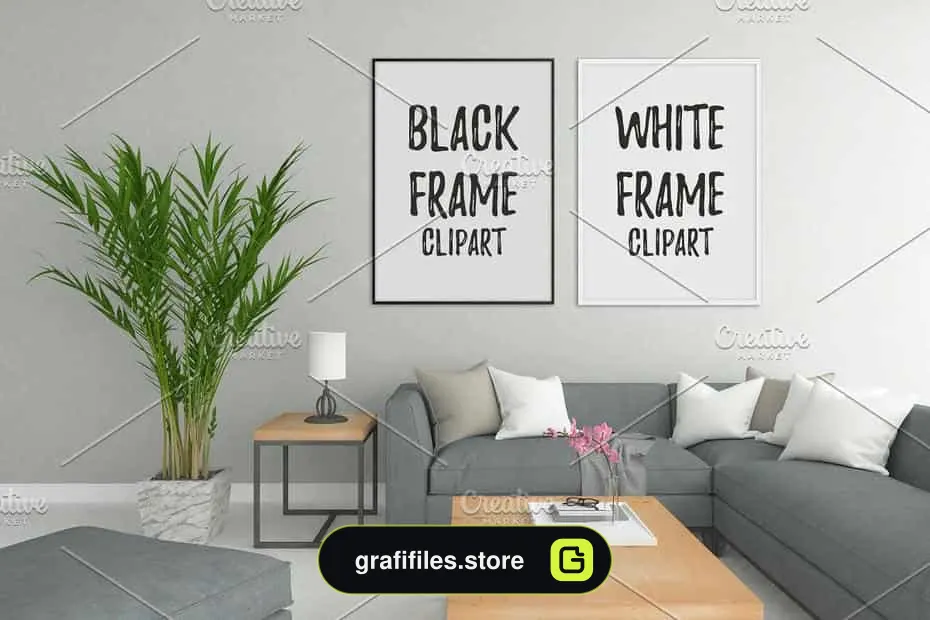 موکاپ صحنه داخلی Interior Bundle