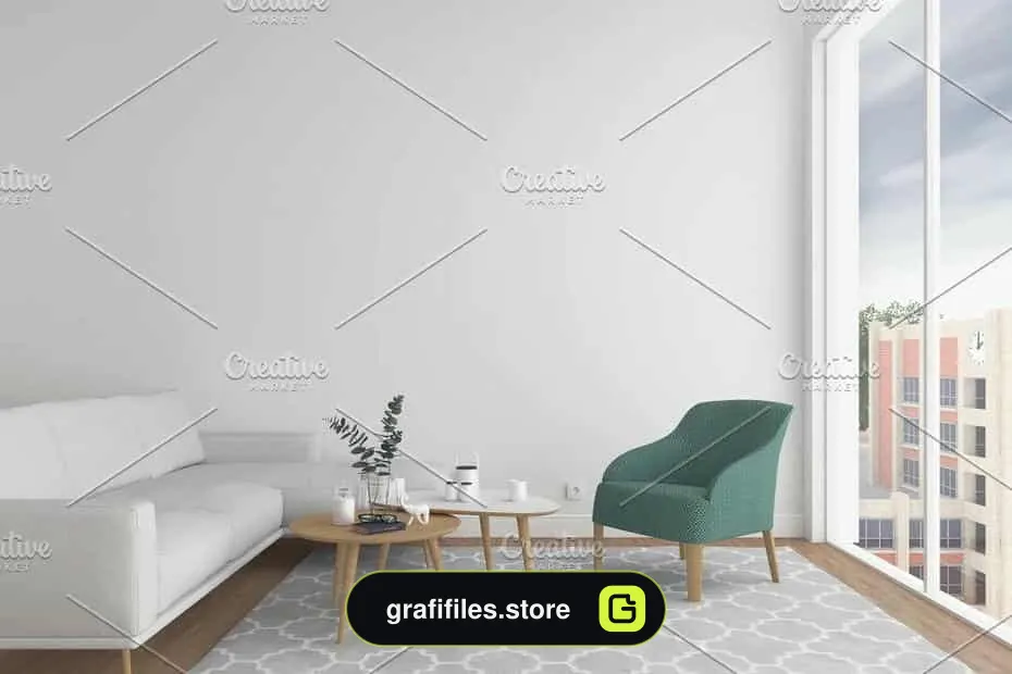 موکاپ صحنه داخلی Interior Bundle